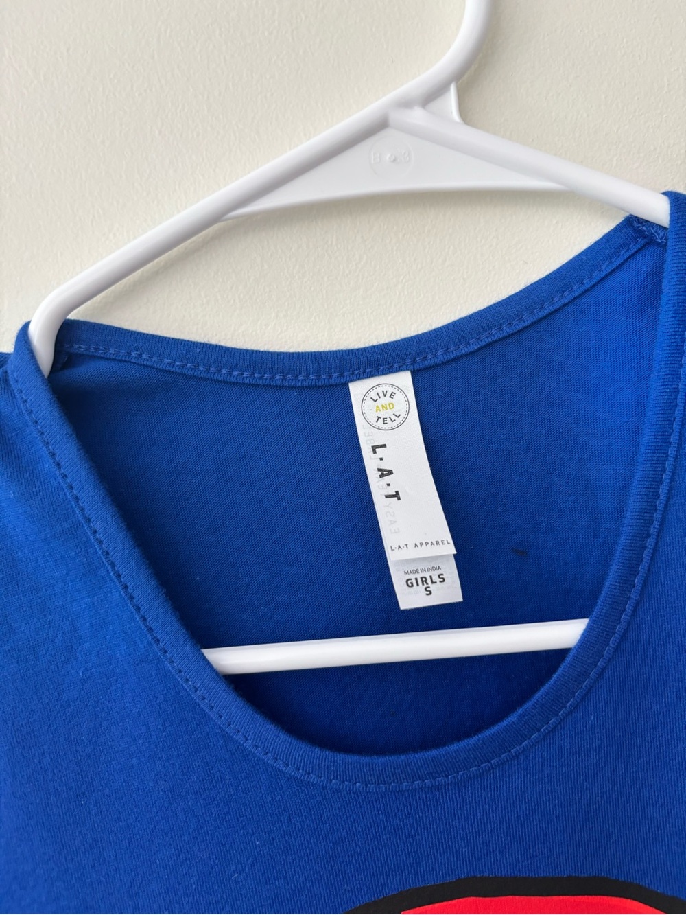 Kids Blue Spider Graphic Tank Top - Picture 2 of 2